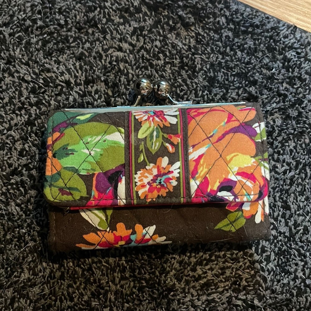 Vera Bradley English rose wallet
